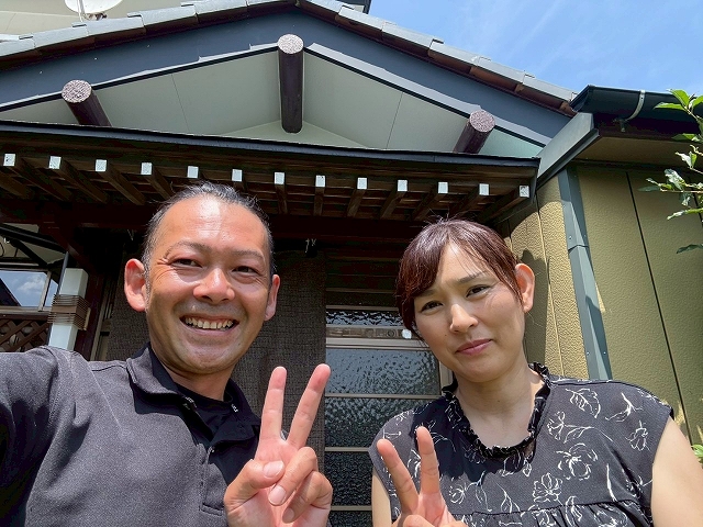 美浦村で軒天・破風板・雨樋工事をご依頼していただいたお客様の声